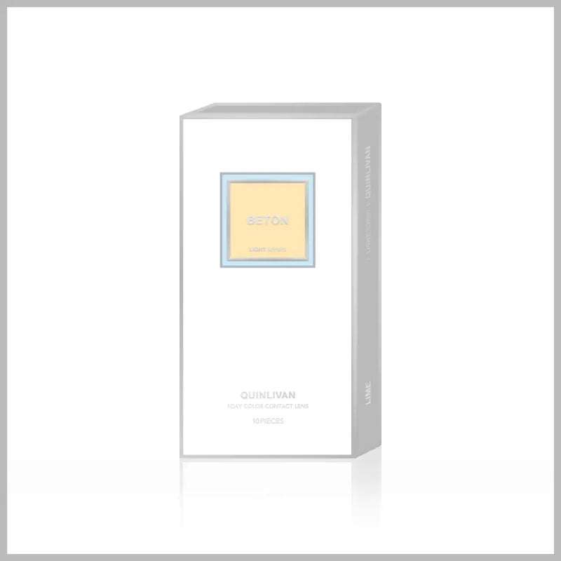 QUINLIVAN - LIGHT SERIES 聖光系列 1 DAY BETON 冰川灰(10片裝)每日即棄彩妝隱形眼鏡