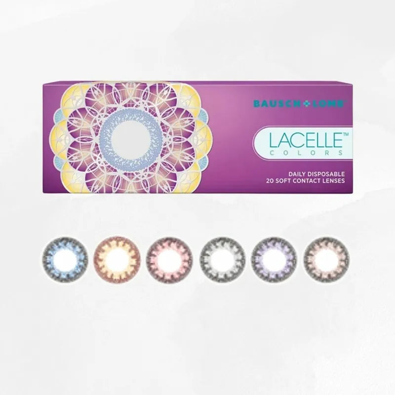Bausch & Lomb LACELLE 1-day 博士倫 炫啡/耀金/朗銅 暖色系 日棄彩妝隱形眼鏡