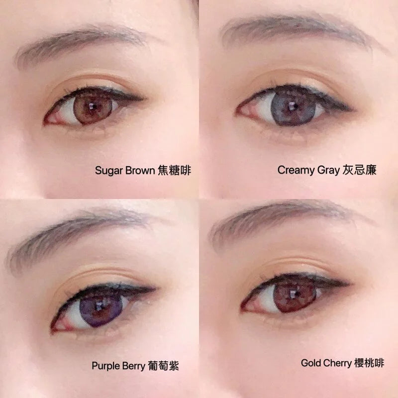 ONE-DAY Delight MAX Beauty (櫻桃啡 Gold Cherry) 每日即棄彩妝隱形眼鏡