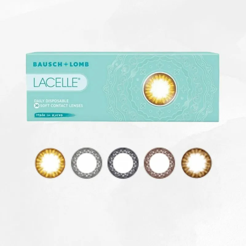 Bausch & Lomb LACELLE 1-day 博士倫 醉金/型棕 大眼CON 日棄彩妝隱形眼鏡