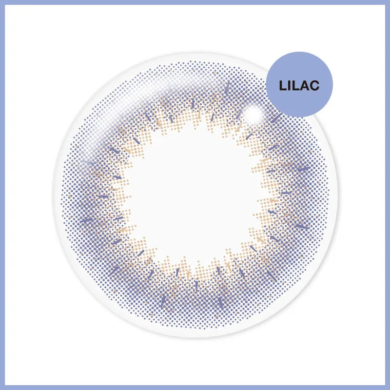 QUINLIVAN - LIGHT SERIES 聖光系列 1 DAY LILAC 丁香紫（10片裝）｜每日即棄彩妝隱形眼鏡