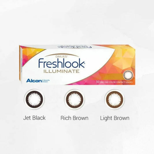 FRESHLOOK ILLUMINATE 星鑽 3色（30片裝）ALCON 每日即棄彩妝隱形眼鏡