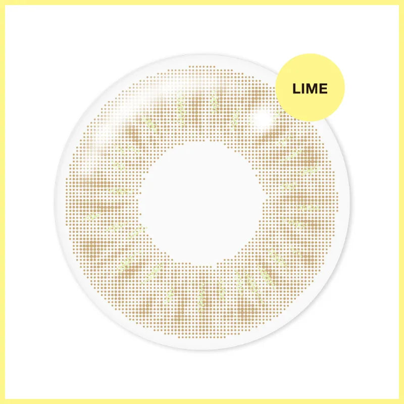 QUINLIVAN - LIGHT SERIES 聖光系列 1 DAY LIME 檸檬黃（10片裝）每日即棄彩妝隱形眼鏡