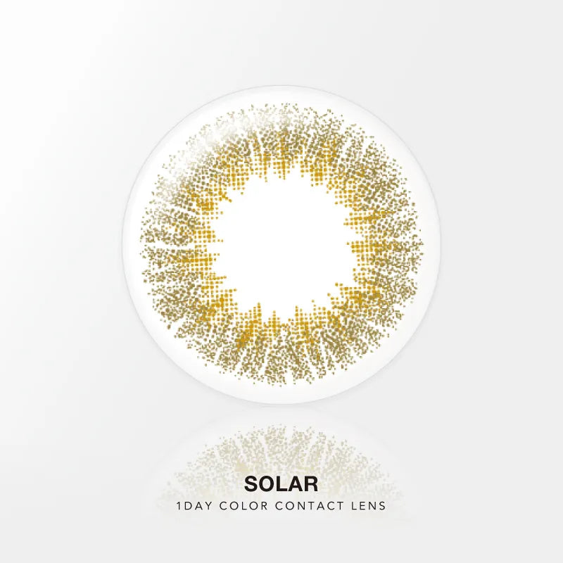 QUINLIVAN - 經典系列 1 DAY SOLAR 日光黃（10片裝）每日即棄彩妝隱形眼鏡