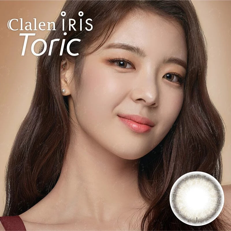 CLALEN 1DAY IRIS TORIC HALO BROWN｜每日即棄彩妝隱形眼鏡（散光）