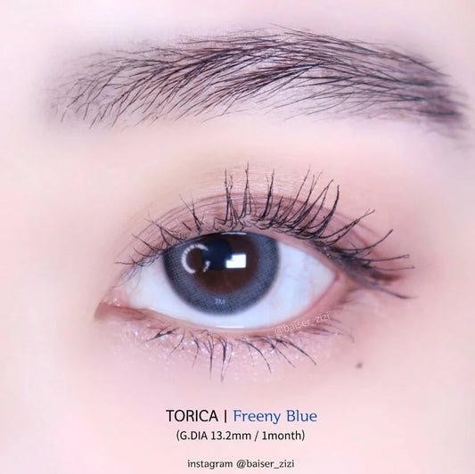 LENSME Makelook Freeny Toric <BLUE> 散光 月拋散光彩妝隱形眼鏡