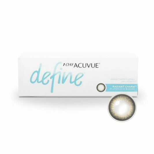 DEFINE 1-DAY ACUVUE（Radiant Charm 閃鑽金) ＊＊10盒套裝 $1960＊＊