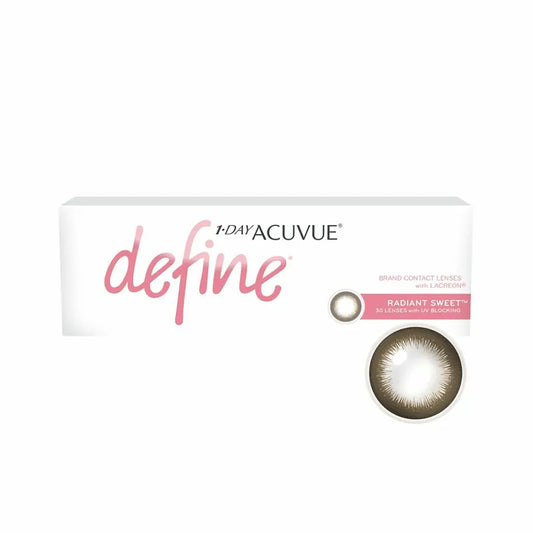 DEFINE 1-DAY ACUVUE（Radiant Sweet 閃鑽棕）＊＊10盒套裝 $1960＊＊