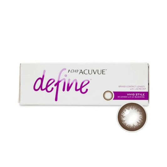 DEFINE 1-DAY ACUVUE（Vivid Style 動人啡) ＊＊10盒套裝 $1960＊＊