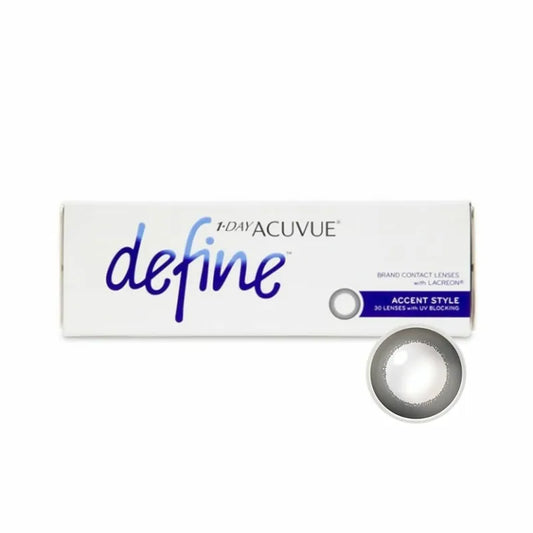 DEFINE 1-DAY ACUVUE（Accent Style 亮麗黑) ＊＊10盒套裝 $1960＊＊