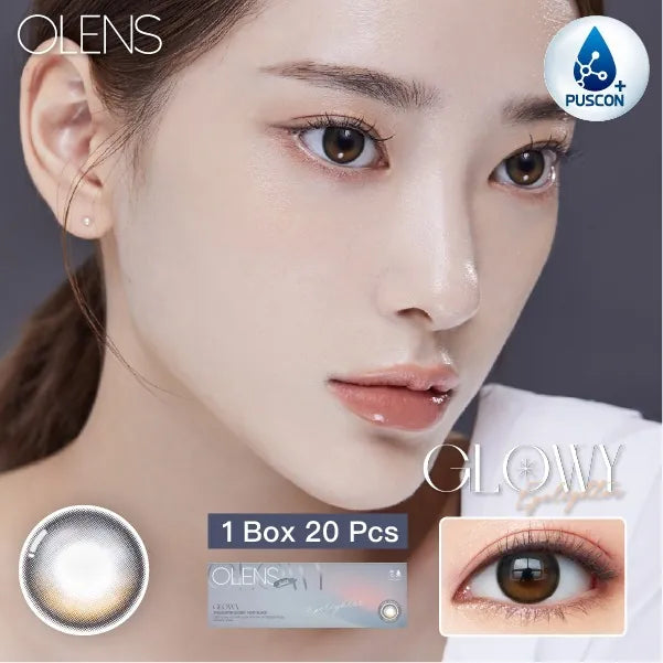 OLENS – EYELIGHTER GLOWY – BLACK｜1 DAY（1盒20片）