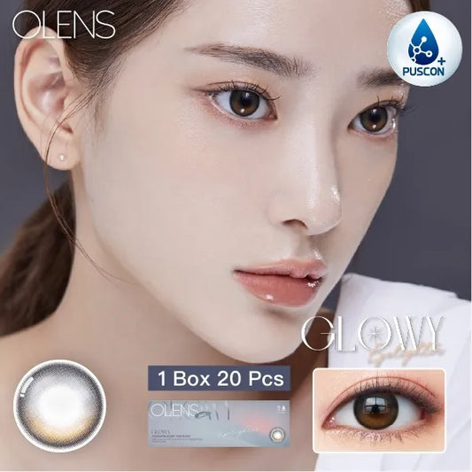 OLENS – EYELIGHTER GLOWY – BLACK｜1 DAY（1盒20片）