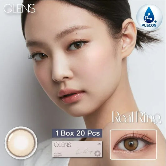 OLENS – REAL RING BROWN｜1 DAY（1盒20片）