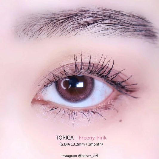 LENSME Makelook Freeny Toric <PINK> 散光 月拋散光彩妝隱形眼鏡