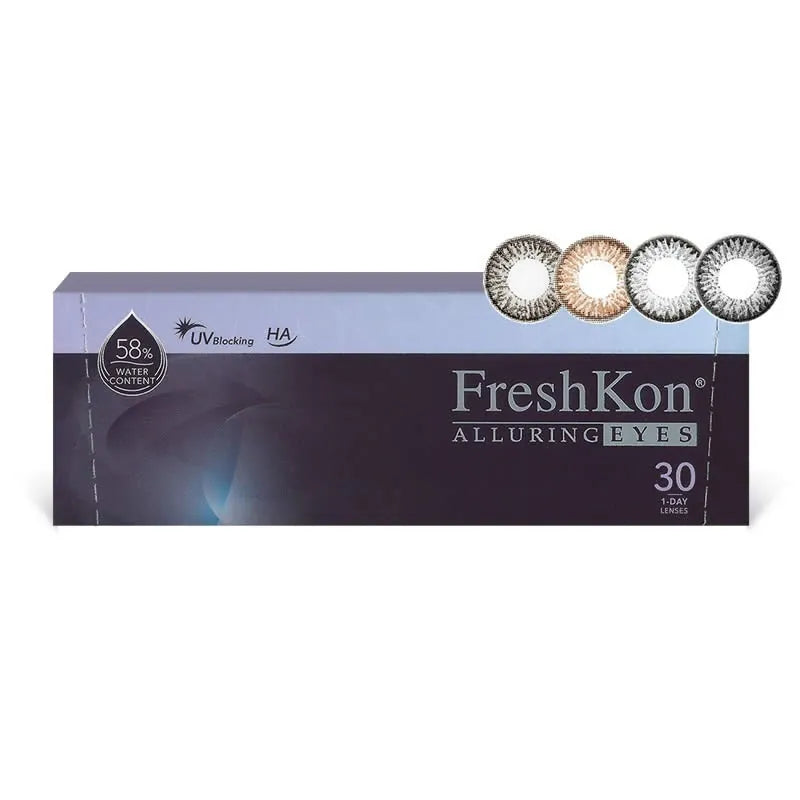 FRESHKON ALLURING EYES 1-DAY (近視650度 至 近視1000度) 每日即棄彩妝隱形眼鏡