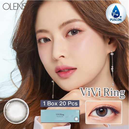 OLENS – VIVI RING GRAY｜1 DAY（1盒20片)