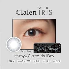 CLALEN 1DAY IRIS SUZY GRAY（秀智灰）｜每日即棄彩妝隱形眼鏡